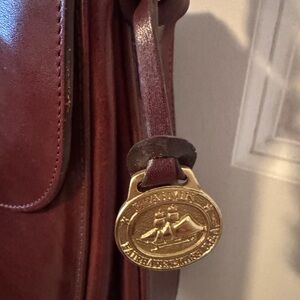 Brahmin Deep Rich Brown Crossbody Bag